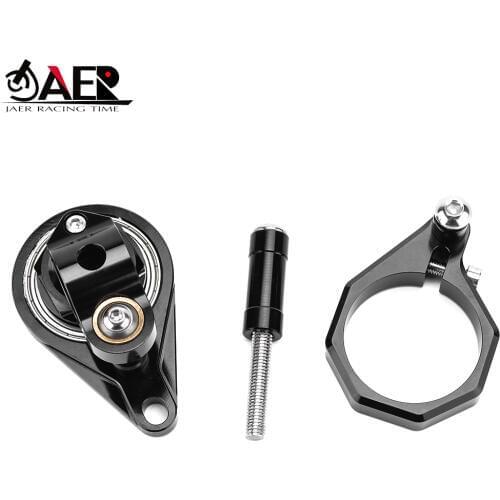 JAER Motorcycle Steering Damper Adjustable Shock Absorber Stabilizing Mounting Bracket For Suzuki GSXR600 2006-2010