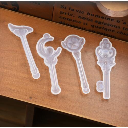 SNASAN Silicone Mold for jewelry Magic wand Resin Silicone Mould handmade Resin epoxy resin molds