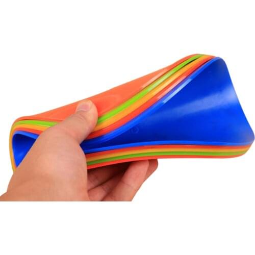 Spot Markers Flat Cones Soccer Basketball Sports Classroom Sit Circles Anti Skid Landmarks Soccer Training Flat Field Cones Floo