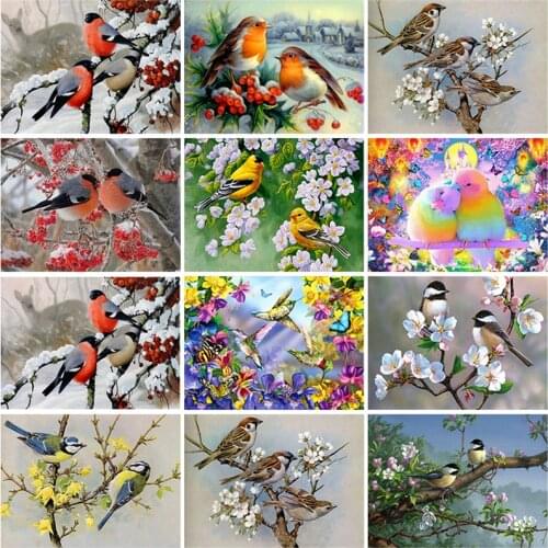 Animal DIY 5D Diamond Painting Full Round or Square Rhinestone Mosaic Diamante Embroidery Cross Stitch Wall Art Craft Gift