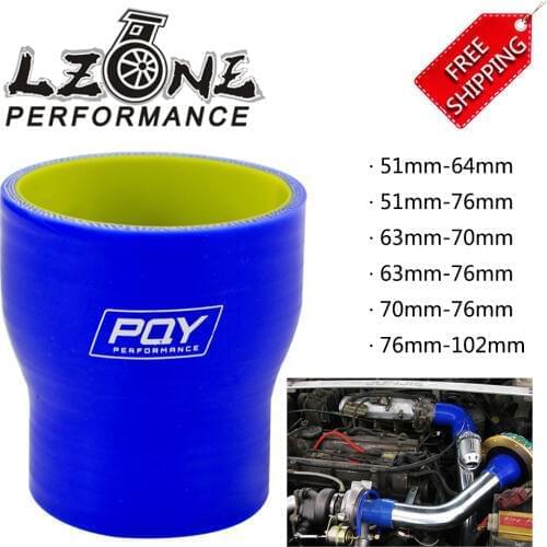 2"-2.5'' 2''-3'' 2.48''-2.75'' 2.48-3'' 2.75''-3'' 3''-4'' SILICONE HOSE STRAIGHT REDUCER JOINER COUPLING BLUE & Yellow