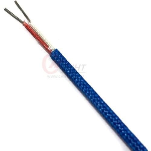 2*7*0.2mm Hot-Selling High-Quality K-Type High-Temperature High-Precision Glass Fiber Thermocouple Wire