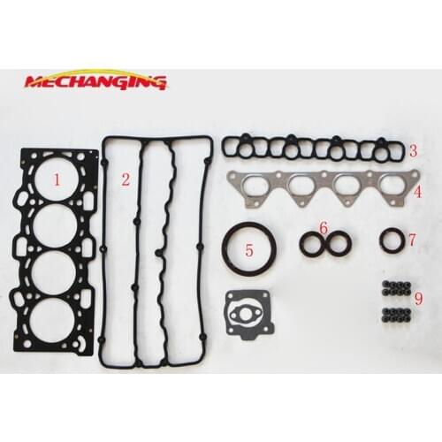 4G93 GDI For MITSUBISHI RVR LEGNUM CARISMA GDI 16V METAL Engine Rebuild Kits Full Set Engine Gasket MD976072