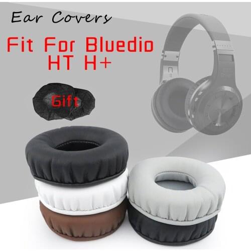 Ear Covers Ear Pads For Bluedio HT H+ H Plus Headphone Replacement Earpads Accessaries
