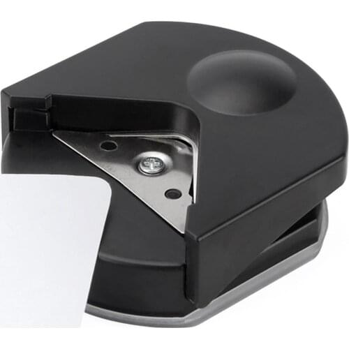 Black Business Card Rounded Corner Cutter DIY Tools Office Company Accessories R4 Corner Punch For Photo, Card, Paper