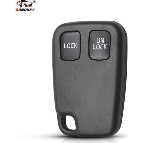 Dandkey Keyless Entry For Volvo S40 S60 S70 S80 V40 V70 XC90 XC70 Remote Car Key Blank Cover Fob Replacement Key Shell Case