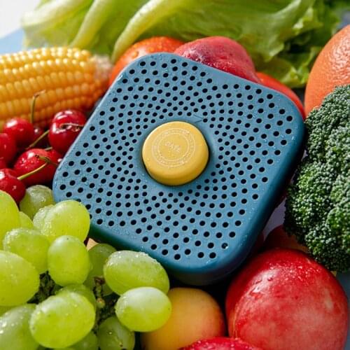 Refrigerator Deodorizer Odor Remover Suction Cup Carbon Bamboo Charcoal Odor Absorber Box for Cabinet Closet DO