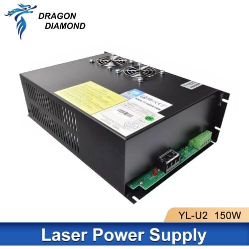 DRAGON DIAMOND Yongli 150W CO2 Power Supply Laser Tube Laser Engraver For CO2 Laser Engraving Cutting Machine