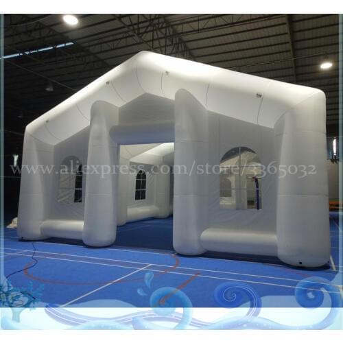 Customized inflatable tennis tent inflatable structure for outdoor sports large party wedding tent