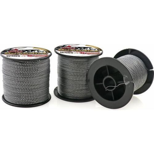 Super quality spot fishing line braided 500m 1000M strong pe 8Strand never faded line wire cord for sea 10 100 130 150 200 300LB