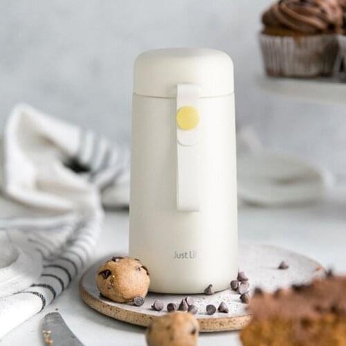 Cute Small Girls Insulated Cup Portable Vacuum Flask Kids Thermos Bottle 304 Stainless Steel Tumblers Travel Coffee Mug Office