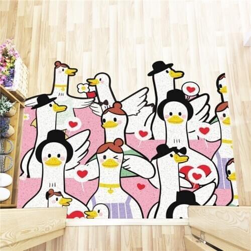 Cute Doormat Freely Cuttable Can Be Customized Non-slip Home Doormat Carpet Hallway Bedroom Bathroom Hallway Entrance Mat Carpet