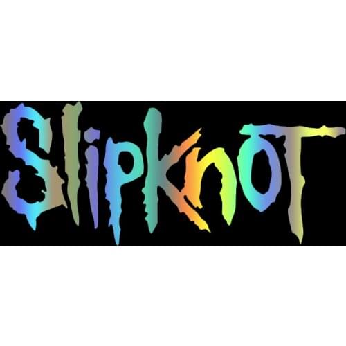 Three Ratels FD639 Car Stickers Vinyl Decal For Slipknot Word Motorcycle Decorative Accessories Creative Waterproof