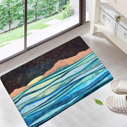 Floor Doormats Living Rooms Anti-slip Carpet for Home Balcony Bedroom Kitchen Bathroom Rug Entrance Door Mat