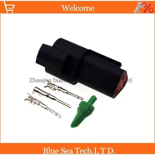 Deutsch DT04-3P 3 Pin Engine waterproof electrical connector for car motorcycle,truck,boats,etc