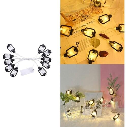 NEW 2021 Ramadan Decorations Led String Lights Decor for Home Islam Muslim Event Party Supplies Eid Al Fitr Decor