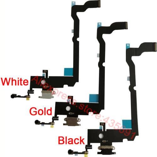 Original New Charging Dock Charger Port Flex Ribbon Cable for iPhone XS MAX Replacement Parts