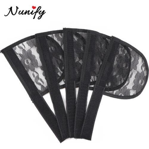 Nunify Hair Net Making Ponytail Hairnet For Ponytail Afro Puff Bun Net Weaving Cap Wig Making Tools Drawstring Pony Tail Net