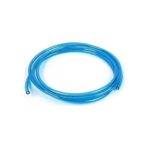 Engine Gas Fuel Oil Injection PU Line Tubing Tube Hose Clear Blue 3 Meters