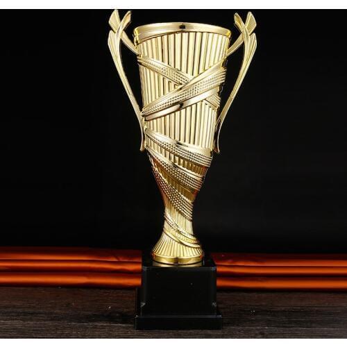 Competition medals trophy High quality trophy gold cheap sports trophies Games