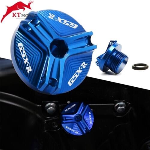 For Suzuki GSXR GSX-R 600 750 1000 1000 R/X gsx-r1000 2003-2021 Motorcycle Accessorie Engine Oil Filter Cup Plug Cover Screw