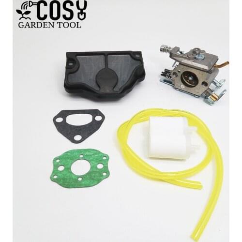 Carburetor Air Fuel Filter Hose Kit For Husqvarna 142 141 137 136 36 41 Chainsaw Replace Zama C1Q-W29E Spare Part