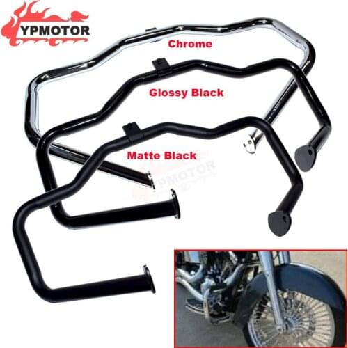 Engine Guard Bumper Highway Crash Bar Protection For Harley Electra Glide FLHT FLHTCI Road Glide FLTR Road King Custom FLHRS