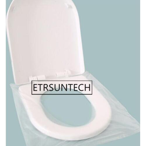 2000pcs Disposable Toilet Seat Cover Mat Portable Waterproof Safety Toilet Seat Pad For Travel/Camping Bathroom Accessiories