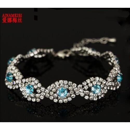 Синие браслеты AINAMEISI China At AliExpress