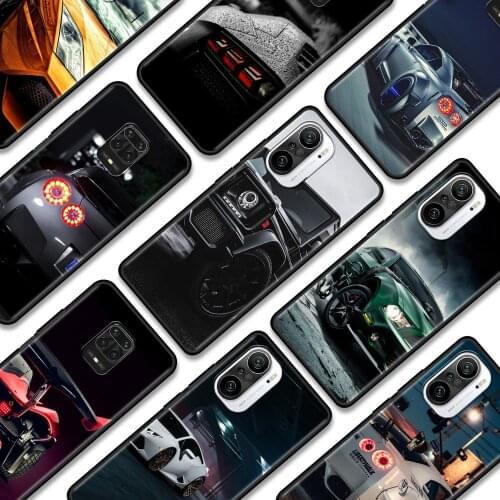 Sports Cars Male Men Cover For Redmi K40 Pro Plus 9 9A 9C 9T Phone Shell For Xiaomi redmi Note 10 9 9S 8 9T 8T Caso