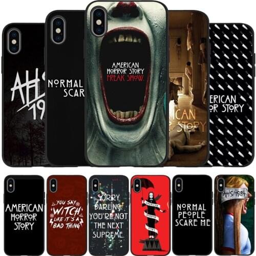 TV American Horror Story AHS 1984 Black TPU Silicone Soft Phone Case For iPhone 11 Pro Max X XS MAX 5 6 7 8 Plus