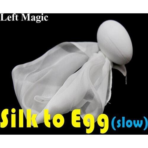 Electric Silk to Egg (Plastic Construction,Slow Speed) Magic Tricks Stage Illusion Gimmick Accessories Props Funny Mentalism