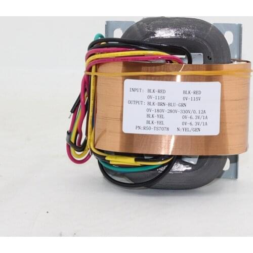 Customized R Core 50W Transformer Oxygen Free Copper R50 DAC Decoding Preamplifier Transformer 50VA No Vibration No Noise