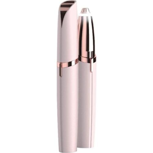 Mini Lipstick Shape Electric Eyebrow Trimmer Pencil Laser Shaver Trimmer Lady Shaver Easy Carry Has Repair Function Battery