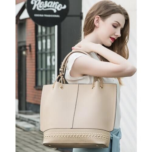 Fashion Trendy Handbags Big Bags Women 2020 New European and American Bags Three-piece Shoulder Messenge Bag Travel Shopping Bag