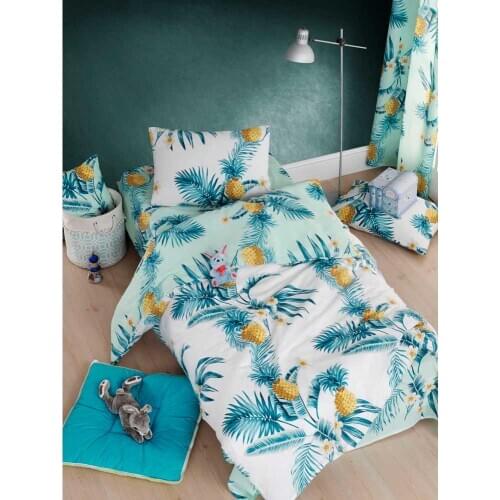 Cotton Solid Color Double Duvet Cover Set FreshColor 4 and 3 -Piece Modern And Stylish Design European American Style