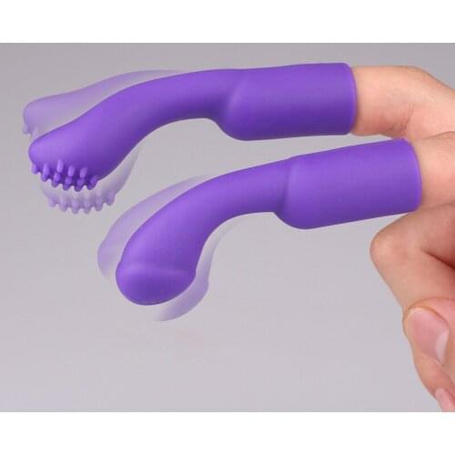 Finger Masturbation G Spot Reusable Condom Penis Rings Sleeve Ejaculation Time for female male Stimulation Adult Sex Toys