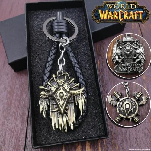 WOW World-Of-Warcraft The Horde and The Alliance Pendant Fantasy Figurines World