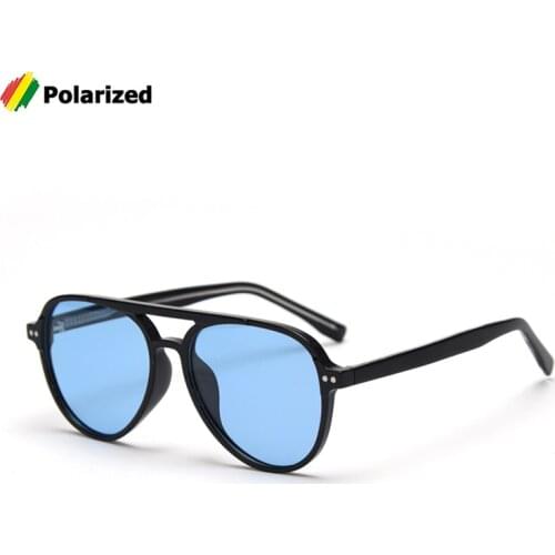 JackJad 2021 Vintage Classic TR90 TAC Polarized Pilot Style Sunglasses Men Women Acetate Temple Brand Design Sun Glasses A2154P