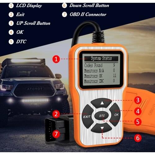 Universal OBD2 Scanner for Auto OBD 2 Car Scanner Diagnostic Tool Automotive Scanner Multi Language Car Repair Tools PK Elm327