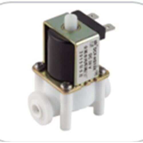1) 1/4"BSPP NO Normal Open 12VDC 24VDC Reverse Osmosis RO Solenoid Valve For Water Fluid Supply
