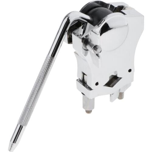 1pcs Alloy Metal Tom Drum L-Rod Adjust Stand Holder Support Multi Clamp for Drums Set Parts Accessories