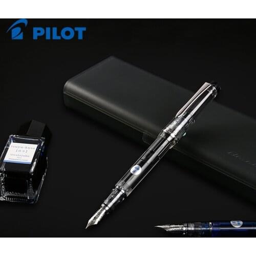 1pcs Japan Pilot Heritage 92 Transparent Pen CUSTOM Gift Boxed 14K Gold Tip Adult Word
