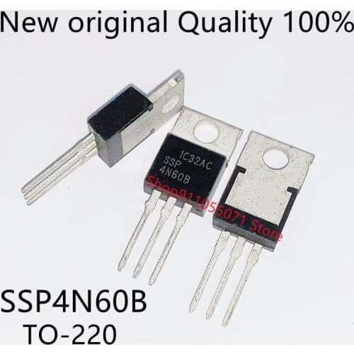 10PCS/LOT SSP4N60B TO-220 4A 600V New spot hot sale