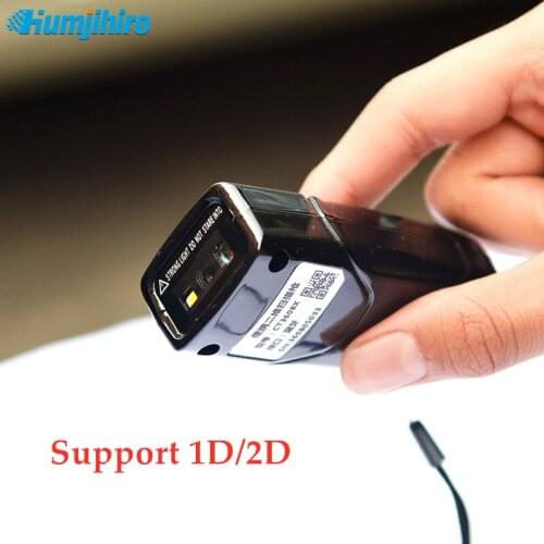 30 fps Mini Barcode Scanner USB Wired/Bluetooth/ 2.4G Wireless 1D 2D QR Bar Code for iPhone Android PC