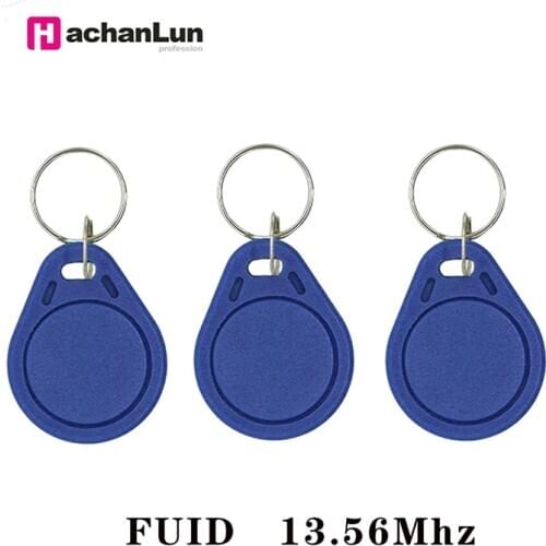 5pcs/lot RFID FUID Tag One-time UID Changeable Block 0 Writable 13.56Mhz FUID Card Proximity keyfobs Token Key Copy Clone