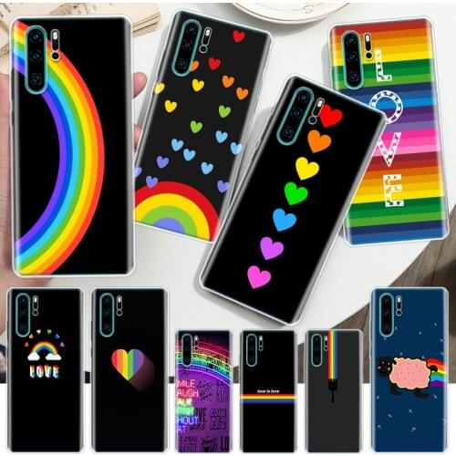 Rainbow Art Diy Soft Phone Case For Huawei Honor 10 9 20 Lite Y5 Y6 Y7 Y9 8A 8X 8S 7A 7X 9X 10i 20i Pro Cover Shell Coque