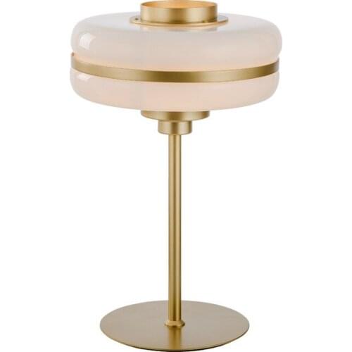 Europe nordic iron led glass table lamp luminaria de mesa dining room lamp