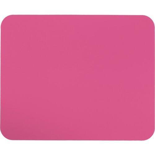 Mouse Mat Computer Mouse Silicone Gel Mouse Pad Ultra-thin Laptop Computer, Dark Pink