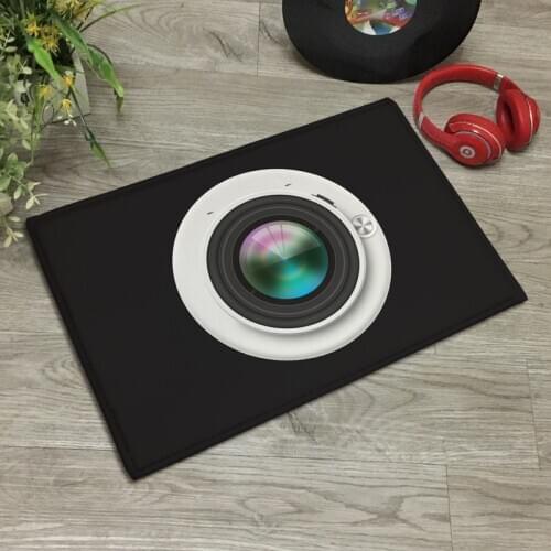 Creative Carpet Design Studio Photography Camera Living Room Bedroom Kitchen Absorbent Non-Slip Mat